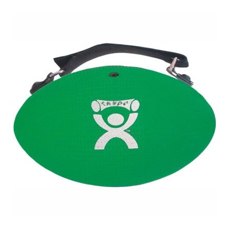 Fabrication Enterprises CanDo Handy Grip Weighted Ball, 4 lb., Green 10-0443